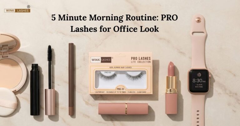 Read more about the article 5 Minute Morning Routine: PRO Lashes for Office Look