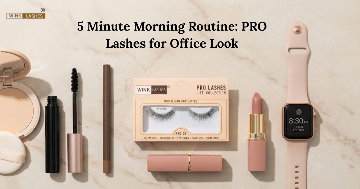 5 minute morning makeup routine