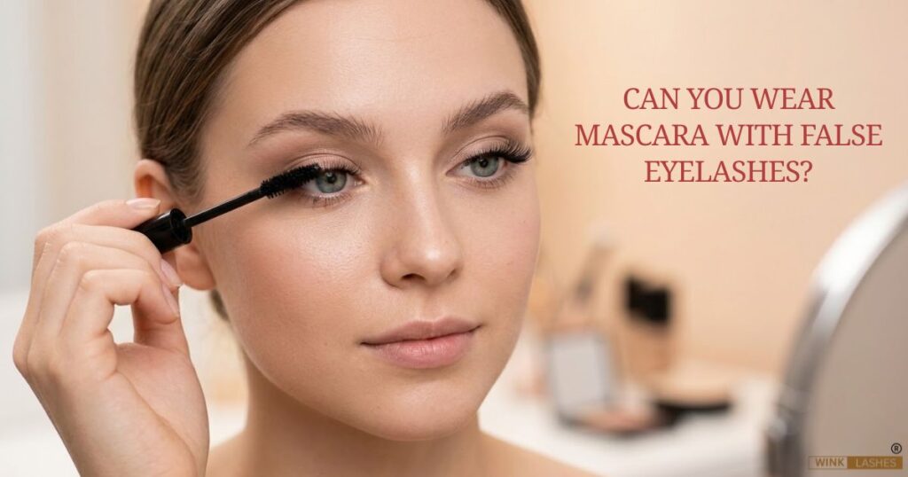 Can You Wear Mascara with False Eyelashes?